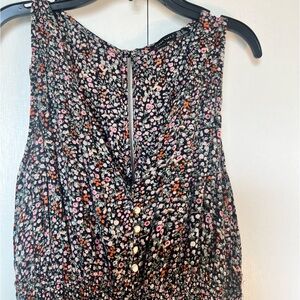 Floral jumpsuits